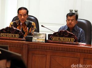 Jokowi Pimpin Ratas Bahas Persiapan Idul Fitri