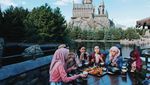 Cantiknya Marsha Aruan, Pacar El Rumi Saat Ngeteh dan Ngemil