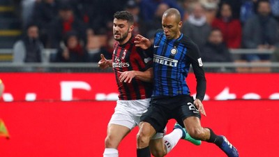 Foto: Derby Milan Tanpa Pemenang