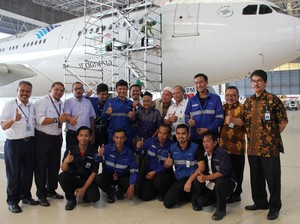 Nyak Sandang Lihat Hanggar Pesawat Narrow Body Terbesar di Dunia