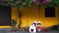 Di Kota Tua Hoi An terdapat rumah-rumah peninggalan kolonial Prancis yang berbaur di antara kuil-kuil Jepang dan rumah-rumah pedagang kayu China. Kota yang menjadi perpaduan budaya dan gaya arsitektur (Rehahn/BBC Travel)