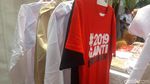 Foto: Aneka Kaus #2019GantiPresiden yang Dijual di Rakernas Gerindra