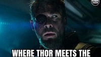 Thor lantas bergabung dengan Guardians of the Galaxy. Foto: dok Instagram