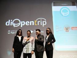 Wagub Sandiaga Ikut Resmikan Peluncuran diOpentrip
