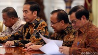 Pertemuan digelar di Istana Merdeka, Jalan Medan Merdeka Utara, Jakarta Pusat, Kamis (05/04/2018) pukul 11.00 WIB.