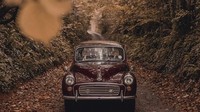 Sampai sekarang sudah ada 170 ribu orang yang jadi followersnya Mona. Mereka naksir dengan si Morris Minor berwarna merah anggur yang cantik ini. (@monalogue/Instagram)