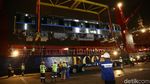 Kereta MRT Jakarta Tiba di Priok dari Jepang, Yuk Lihat Fotonya