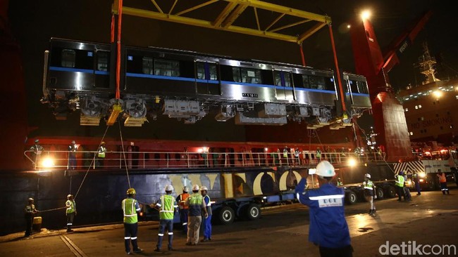 Kereta MRT Jakarta Made In Jepang yang Siap Dijajal