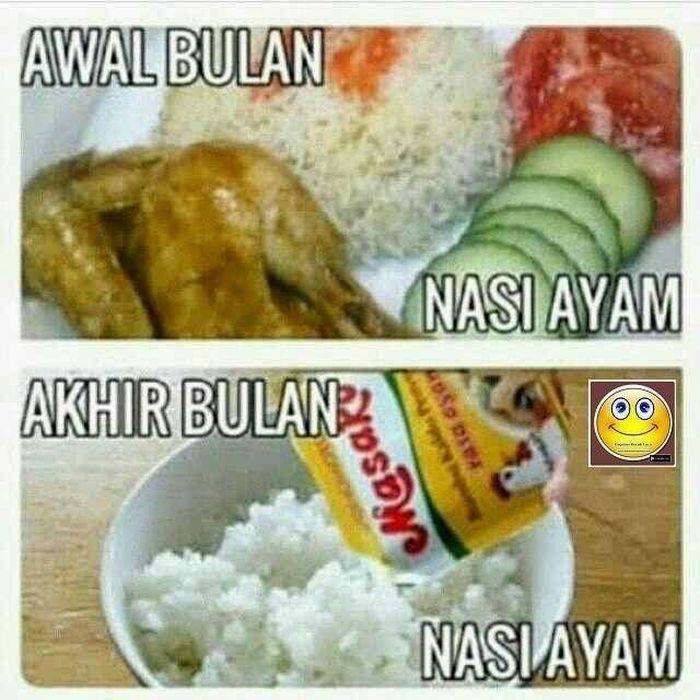 10 Meme Makanan Anak Kost yang Menyedihkan Tapi Bikin Ngakak - Foto 7