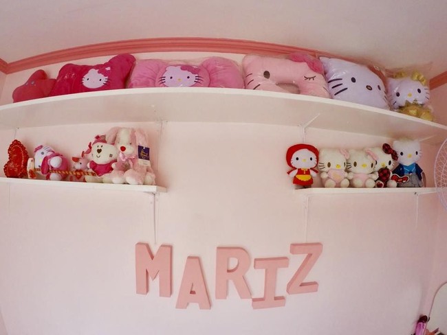 Untuk memberi kejutan pada kekasihnya, Giearson memutuskan merenovasi kamar sendiri. Mulai dari belanja material, membeli tempat tidur hingga mengecat tembok. Foto: Facebook /Giearson Agapito Genova