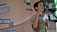 Anak-anak berkebutuhan khusus sangat antusias mengikuti acara ini.