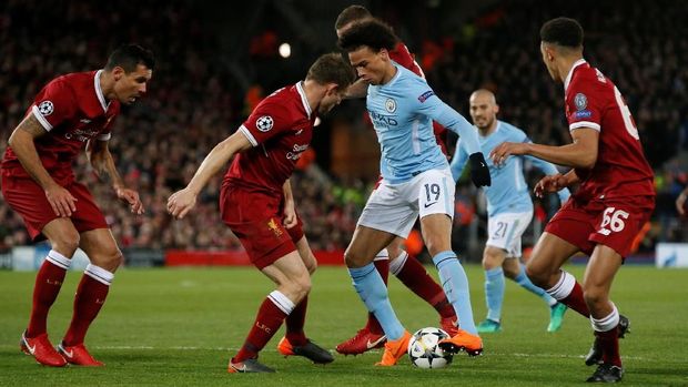 Liverpool menampilkan koordinasi tim yang apik di laga lawan Manchester City.