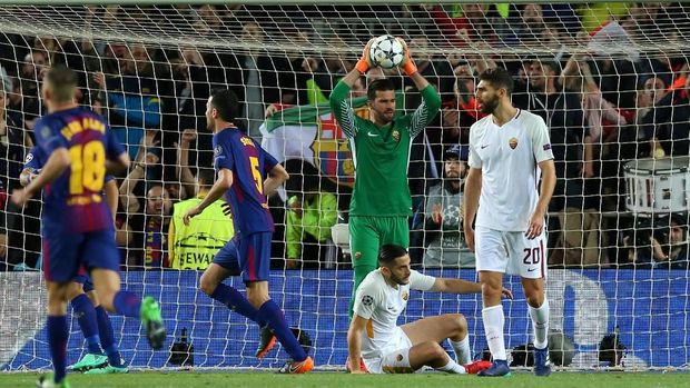 AS Roma harus menang 3-0 untuk bisa lolos ke babak semfinal Liga Champions.