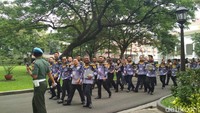 Pengusaha muda yang datang adalah pengusaha yang tergabung dalam Himpunan Pengusaha Muda Indonesia (HIPMI) Foto: Hendra Kusuma (detikFinance)