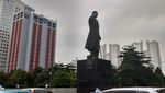 Penampakan Patung Jenderal Sudirman yang Bolong