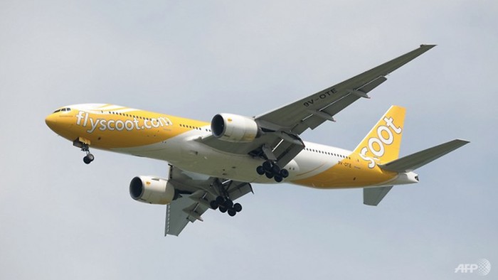 File photo of a Scoot airplane. (Photo: AFP) 
Read more at https://www.channelnewsasia.com/news/singapore/thailand-bound-scoot-flight-returns-to-singapore-after-alleged-10107322