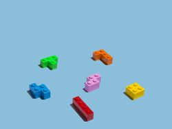 Keren! Ketika Biji Lego Berpadu dengan Benda Sehari-hari