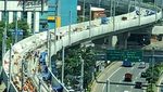 Pemasangan Rel MRT di Fatmawati Hampir Rampung