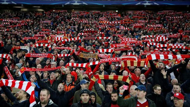 Amosfer Stadion Anfield salah satu yang disegani di dunia.