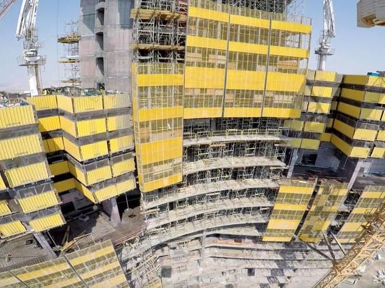 Wujud Gedung 1.000 Meter yang Mangkrak 5 Tahun dan Kini Lanjut Lagi