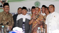 Kedatangan Sukmawati ini untuk melakukan klarifikasi terkait puisi Ibu Indonesia yang menyinggung syariat Islam.