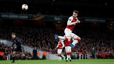 Bersinar di Emirates, Ramsey Jadi Bahan Meme