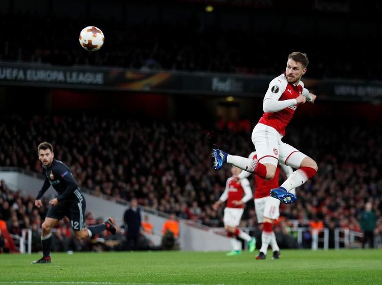 Bersinar di Emirates, Ramsey Jadi Bahan Meme