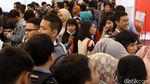 Pencari Kerja di Indonesia Career Expo Membludak