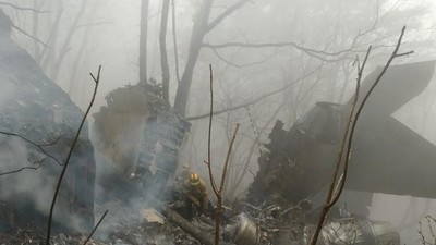 Penampakan Jet Tempur Korsel yang Jatuh dan Tewaskan 2 Pilot