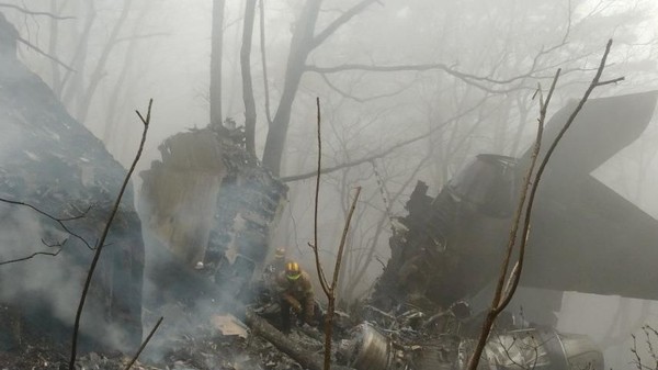 Penampakan Jet Tempur Korsel yang Jatuh dan Tewaskan 2 Pilot