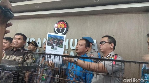 Polda Jatim dan BKSDA Ungkap Penjualan Hewan Langka