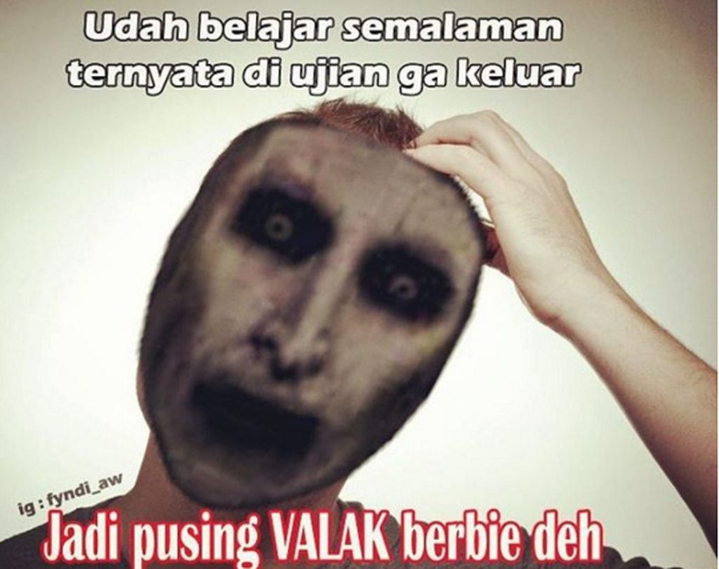 Hiburan Meme Kocak Jelang Ujian Nasional Foto 14