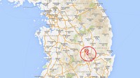 Kecelakaan terjadi Kamis (5/4) kemarin di Chilgok, Provinsi Gyeongsang Utara, Korea Selatan. (Foto: Dok. Google Maps)