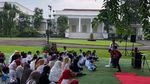 Foto: Saat Anak-anak Pengidap Kanker Main Sulap Bareng Jokowi