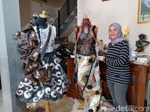 Enie Crazy Mualifah Sang Kreator Kampung Rastik di Bandung