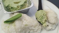 Srikaya pandan dari santan kental dengan rasa gurih manis enak dijadikan pasangan menyantap ketan kukus yang pulen. Nyam! Foto: Instagram @lapaurasa