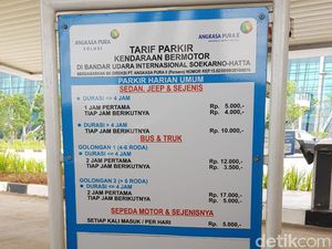 Ini Beda Tarif Parkir Inap dan Biasa di Bandara