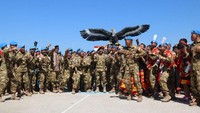 Kembali tentang kunjungan di Lebanon, Marsekal Hadi memberi pengarahan di hadapan ratusan prajurit Satuan Tugas (Satgas) Indonesian Battalion  (Indobatt) XXIII-L Kontingen Garuda (Konga) United Nations Interim Forces in Lebanon (UNIFIL) dalam kunjungan kerjanya, di Markas Indobatt Achits Alqusayr, Lebanon Selatan, Rabu (4/4/2018).