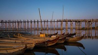 Pembangunan Jembatan U Bein dipimpin Raja Mindon, memutuskan untuk memindahkan ibu kota ke Mandalay (laurentwauthier/Instagram)