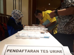 Golkar Gelar Pelatihan Fungsionaris, Kader Dites Urine oleh BNN