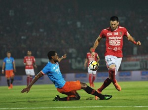 Sempat Memimpin, Bali United Ditahan Perseru