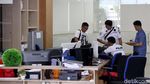 Polisi Geledah Kantor Abu Tours di Jakarta
