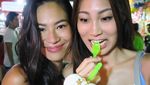 Begini Aksi Patricia Gouw, Model Cantik Nan Kocak Saat Makan!