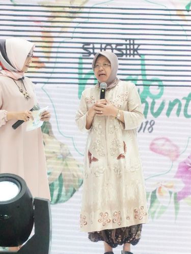 Surprise! Walikota Risma Hadiri Audisi Sunsilk Hijab Hunt 2018 Surabaya