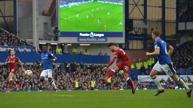 Derby Merseyside Everton vs Liverpool berakhir imbang tanpa gol.