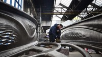 Desain jembatan ini cukup unik, bentuknya sudah diperhitungkan supaya bisa menahan beban yang cukup berat. MX3D/Istimewa.