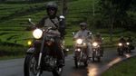 Pencinta Royal Enfield Selusuri Jalur Selatan Jabar yang Indah