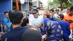 Foto: Aksi Sandiaga Lari 5 Kilometer Susuri Ciliwung
