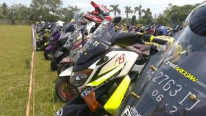 Ribuan Pengguna Skuter Bongsor Ramaikan Purworejo