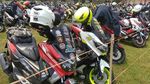 Ribuan Pengguna Skuter Bongsor Ramaikan Purworejo